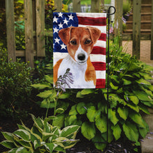 Load image into Gallery viewer, Jack Russell Terrier Patriotic Garden Flag - Outdoor Decorative Yard Flag BB9689GF