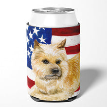 Load image into Gallery viewer, Cairn Terrier Patriotic Can or Bottle Hugger BB9690CC