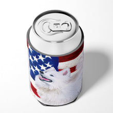 Load image into Gallery viewer, Samoyed Patriotic Can or Bottle Hugger BB9691CC