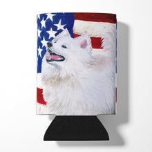 Load image into Gallery viewer, Samoyed Patriotic Can or Bottle Hugger BB9691CC