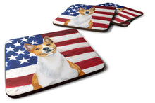 Load image into Gallery viewer, Basenji Patriotic Foam Coaster  BB9692FC