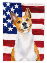 Load image into Gallery viewer, Basenji Patriotic Garden Flag - Outdoor Decorative Yard Flag BB9692GF