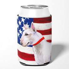 Load image into Gallery viewer, Bull Terrier Patriotic Can or Bottle Hugger BB9693CC