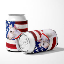 Load image into Gallery viewer, Bull Terrier Patriotic Can or Bottle Hugger BB9693CC