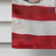 Load image into Gallery viewer, Bull Terrier Patriotic Flag Canvas House Size BB9693CHF