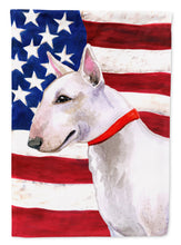 Load image into Gallery viewer, Bull Terrier Patriotic Garden Flag - Outdoor Decorative Yard Flag BB9693GF