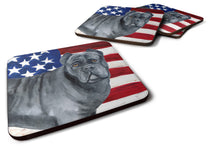 Load image into Gallery viewer, Cane Corso Patriotic Foam Coaster  BB9694FC