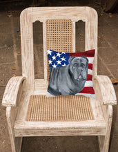 Load image into Gallery viewer, Cane Corso Patriotic Fabric Decorative Pillow BB9694PW1818