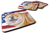 Load image into Gallery viewer, Cane Corso Patriotic Foam Coaster  BB9695FC
