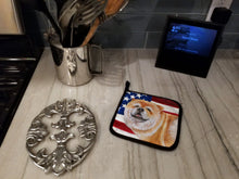 Load image into Gallery viewer, Cane Corso Patriotic Pot Holders - Set of 2 - Heat-Resistant Kitchen Essentials BB9695PTHD