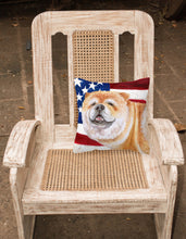 Load image into Gallery viewer, Cane Corso Patriotic Fabric Decorative Pillow BB9695PW1818