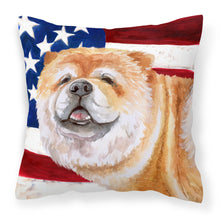 Load image into Gallery viewer, Cane Corso Patriotic Fabric Decorative Pillow BB9695PW1818