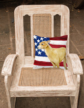 Load image into Gallery viewer, Italian Greyhound Patriotic Fabric Decorative Pillow BB9698PW1818