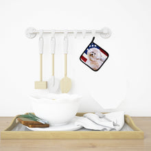 Load image into Gallery viewer, Bichon Frise #2 Patriotic Pot Holders - Set of 2 - Heat-Resistant Kitchen Essentials BB9705PTHD