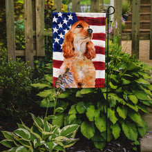 Load image into Gallery viewer, Cocker Spaniel Patriotic Garden Flag - Outdoor Decorative Yard Flag BB9706GF