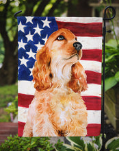 Load image into Gallery viewer, Cocker Spaniel Patriotic Garden Flag - Outdoor Decorative Yard Flag BB9706GF