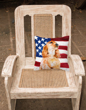 Load image into Gallery viewer, Cocker Spaniel Patriotic Fabric Decorative Pillow BB9706PW1818