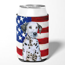 Load image into Gallery viewer, Dalmatian Puppy Patriotic Can or Bottle Hugger BB9708CC