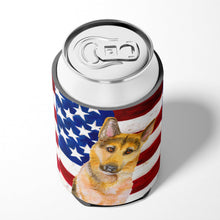 Load image into Gallery viewer, German Shepherd #2 Patriotic Can or Bottle Hugger BB9711CC