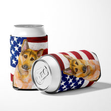Load image into Gallery viewer, German Shepherd #2 Patriotic Can or Bottle Hugger BB9711CC