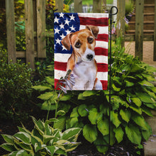 Load image into Gallery viewer, Jack Russell Terrier #2 Patriotic Garden Flag - Outdoor Decorative Yard Flag BB9713GF