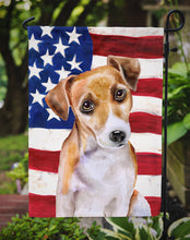 Load image into Gallery viewer, Jack Russell Terrier #2 Patriotic Garden Flag - Outdoor Decorative Yard Flag BB9713GF