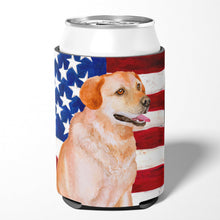 Load image into Gallery viewer, Labrador Retriever Patriotic Can or Bottle Hugger BB9714CC