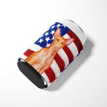 Load image into Gallery viewer, Pharaoh Hound Patriotic Can or Bottle Hugger BB9715CC