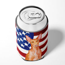 Load image into Gallery viewer, Pharaoh Hound Patriotic Can or Bottle Hugger BB9715CC