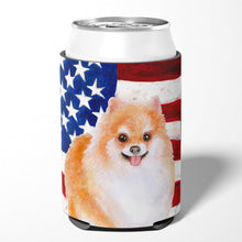 Load image into Gallery viewer, Pomeranian #2 Patriotic Can or Bottle Hugger BB9716CC