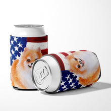 Load image into Gallery viewer, Pomeranian #2 Patriotic Can or Bottle Hugger BB9716CC