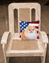 Load image into Gallery viewer, Pomeranian #2 Patriotic Fabric Decorative Pillow BB9716PW1818