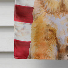 Load image into Gallery viewer, Tibetan Mastiff Patriotic Flag Canvas House Size BB9721CHF