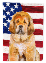 Load image into Gallery viewer, Tibetan Mastiff Patriotic Flag Canvas House Size BB9721CHF