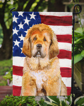 Load image into Gallery viewer, Tibetan Mastiff Patriotic Garden Flag - Outdoor Decorative Yard Flag BB9721GF