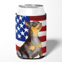 Load image into Gallery viewer, Miniature Pinscher #2 Patriotic Can or Bottle Hugger BB9724CC
