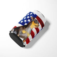 Load image into Gallery viewer, Miniature Pinscher #2 Patriotic Can or Bottle Hugger BB9724CC
