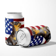 Load image into Gallery viewer, Miniature Pinscher #2 Patriotic Can or Bottle Hugger BB9724CC