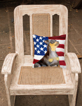 Load image into Gallery viewer, Miniature Pinscher #2 Patriotic Fabric Decorative Pillow BB9724PW1818