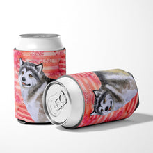 Load image into Gallery viewer, Alaskan Malamute Love Can or Bottle Hugger BB9725CC