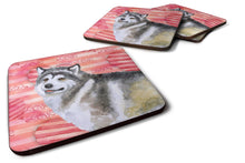 Load image into Gallery viewer, Alaskan Malamute Love Foam Coaster  BB9725FC