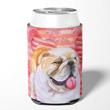 Load image into Gallery viewer, English Bulldog Love Can or Bottle Hugger BB9726CC