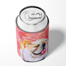 Load image into Gallery viewer, English Bulldog Love Can or Bottle Hugger BB9726CC