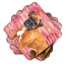 Load image into Gallery viewer, German Boxer Love Foam Coaster  BB9727FC