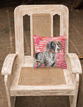 Load image into Gallery viewer, German Shorthaired Pointer Love Fabric Decorative Pillow BB9728PW1818