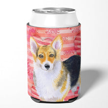 Load image into Gallery viewer, Pembroke Corgi Love Can or Bottle Hugger BB9729CC