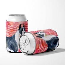Load image into Gallery viewer, Harlequin Great Dane Love Can or Bottle Hugger BB9730CC