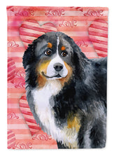 Load image into Gallery viewer, Bernese Mountain Dog Love Garden Flag - Outdoor Decorative Yard Flag BB9732GF
