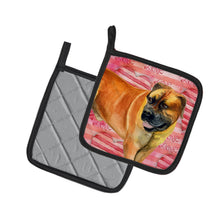 Load image into Gallery viewer, Boerboel Mastiff Love Pot Holders - Set of 2 - Heat-Resistant Kitchen Essentials BB9733PTHD