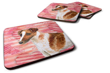 Load image into Gallery viewer, Smooth Fox Terrier Love Foam Coaster  BB9734FC